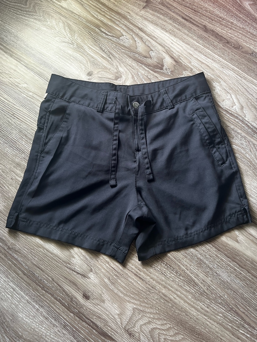 Magellan Black Athletic Tie Shorts size small